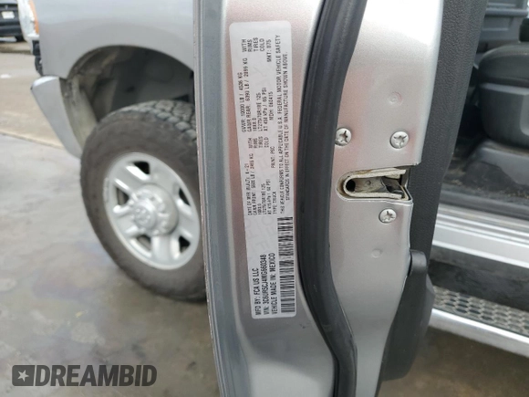 2021 Ram 2500 Tradesman with VIN 3C6UR5CJ4MG660348, listed as a Copart auction lot 84499574 with 158,650 mi miles and Salvage Title. Bid and sale history available at carsss.com. Image 12.
