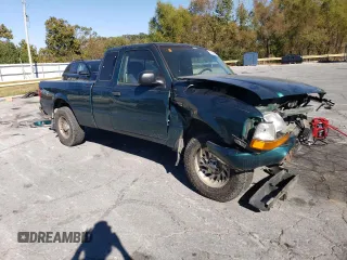1999 Ford Ranger XLT with VIN 1FTYR14X1XPA61459, listed as a Copart auction lot 76380064 with 292,940 mi miles and Salvage Title. Bid and sale history available at DreamBid. Image 4.