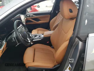 2024 BMW i4 eDrive40 with VIN WBY73AW0XRFR74533, listed as a Copart auction lot 46370845 with 15,469 mi miles and Salvage Title. Bid and sale history available at carsss.com. Image 7.