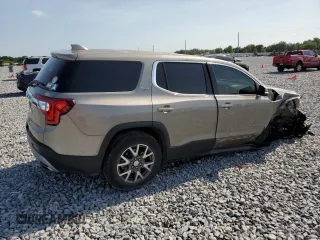 2023 GMC Acadia SLE with VIN 1GKKNKL4XPZ193191, listed as a Copart auction lot 58770835 with 34,832 mi miles and Salvage title. Bid and sale history available at DreamBid. Image 3.