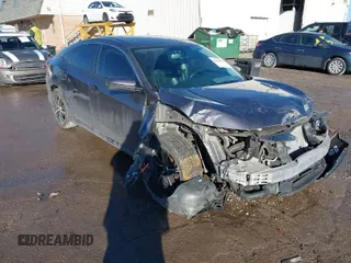 2017 Honda Civic Sedan EX-L with VIN 19XFC1F78HE029485, listed as a IAAI auction lot 41661686 with 110,804 mi miles. Bid and sale history available at carsss.com. Image 1.