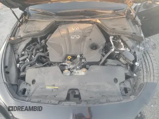 2022 Infiniti Q60 PURE with VIN JN1EV7JK6NM600315, listed as a Copart auction lot 79694504 with 84,201 mi miles and Salvage title. Bid and sale history available at DreamBid. Image 11.