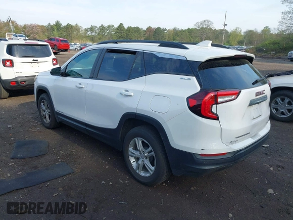 2023 GMC Terrain SLE with VIN 3GKALTEG7PL237976, listed as a IAAI auction lot 42165476 with 28,667 mi miles and . Bid and sale history available at carsss.com. Image 3.