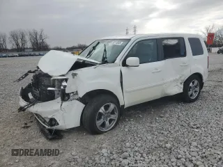 2013 Honda Pilot EX-L with VIN 5FNYF4H54DB053218, listed as a Copart auction lot 50516835 with 154,199 mi miles and Salvage Title. Bid and sale history available at carsss.com. Image 1.