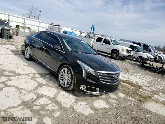 2018 Cadillac XTS Luxury with VIN 2G61N5S37J9158758, listed as a Copart auction lot 46437705 with 0 mi miles and Salvage Title. Bid and sale history available at carsss.com. Image 10.