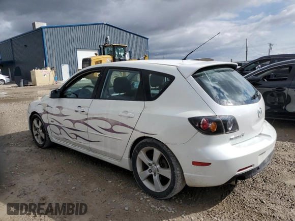 2006 Mazda 3 S Sport with VIN JM1BK144761434411, listed as a Copart auction lot 48255625 with 106,251 mi miles and Salvage Title. Bid and sale history available at DreamBid. Image 2.
