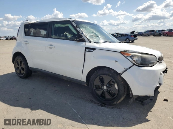 2015 Kia Soul with VIN KNDJN2A24F7177426, listed as a Copart auction lot 51632525 with 81,391 mi miles and Non Repairable. Bid and sale history available at DreamBid. Image 4.