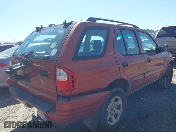 2000 Isuzu Rodeo S with VIN 4S2CK58W5Y4342386, listed as a IAAI auction lot 41778995 with 221,718 mi miles and . Bid and sale history available at DreamBid. Image 4.