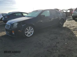 2005 Cadillac CTS-V with VIN 1G6DN56S150132820, listed as a Copart auction lot 87428484 with 128,731 mi miles and Salvage Title. Bid and sale history available at carsss.com. Image 1.