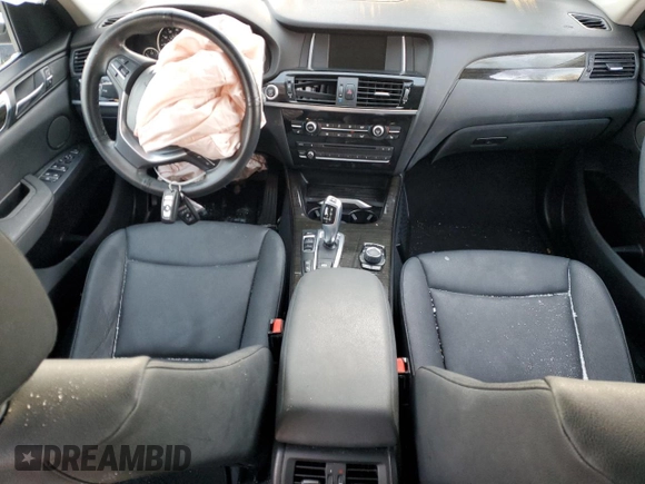 2016 BMW X3 xDrive28i with VIN 5UXWX9C56G0D72472, listed as a Copart auction lot 87947105 with 108,023 mi miles and Salvage Title. Bid and sale history available at DreamBid. Image 8.
