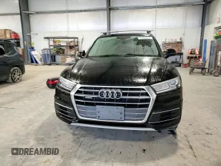 2018 Audi Q5 Premium with VIN WA1ANAFY7J2137977, listed as a Copart auction lot 51082075 with 127,944 mi miles and Salvage Title. Bid and sale history available at carsss.com. Image 11.