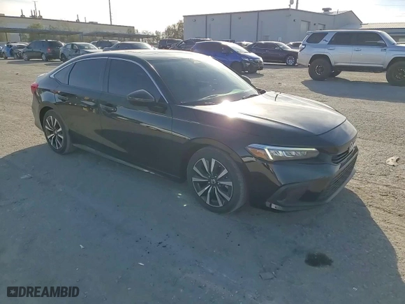 2022 Honda Civic Sedan EX with VIN 2HGFE1F74NH310436, listed as a Copart auction lot 47140545 with 44,464 mi miles and Salvage Title. Bid and sale history available at carsss.com. Image 11.