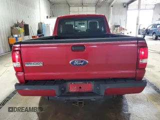2010 Ford Ranger XLT with VIN 1FTLR4FE1APA70550, listed as a Copart auction lot 56716325 with 77,529 mi miles and Salvage title. Bid and sale history available at DreamBid. Image 6.