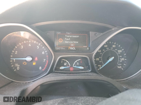 2016 Ford Focus SE with VIN 1FADP3F28GL215891, listed as a Copart auction lot 47664185 with 134,219 mi miles and Clean Title. Bid and sale history available at carsss.com. Image 9.