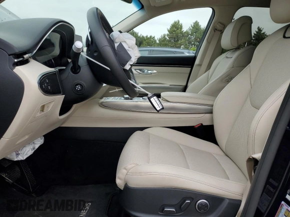 2025 Genesis GV70 2.5T with VIN 5NMMADTB2SH018019, listed as a Copart auction lot 55451745 with 8,645 mi miles and Salvage title. Bid and sale history available at DreamBid. Image 7.