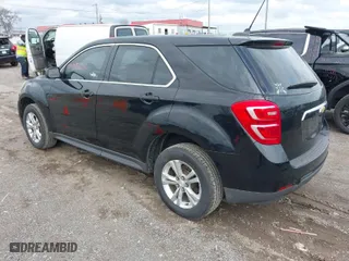 2016 Chevrolet Equinox LS with VIN 2GNALBEKXG1131864, listed as a IAAI auction lot 41945634 with 111,087 mi miles. Bid and sale history available at carsss.com. Image 3.