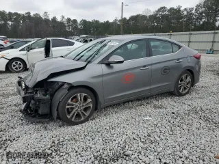 2017 Hyundai Elantra SE with VIN KMHD84LF8HU354169, listed as a Copart auction lot 45792145 with 52,002 mi miles and Salvage Title. Bid and sale history available at carsss.com. Image 1.