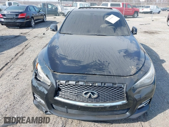 2017 Infiniti Q50 Premium with VIN JN1EV7AR2HM831181, listed as a IAAI auction lot 41804867 with 80,686 mi miles and . Bid and sale history available at DreamBid. Image 12.
