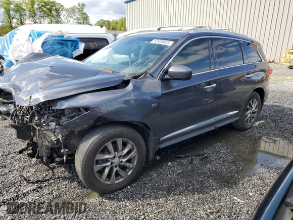 2014 Infiniti QX60 с VIN 5N1AL0MM4EC554829, выставлен на аукционе Copart как лот 52936825 с пробегом Не указан миль и Чистый • Clean title. История ставок и продаж доступна на DreamBid. Изображение 1.