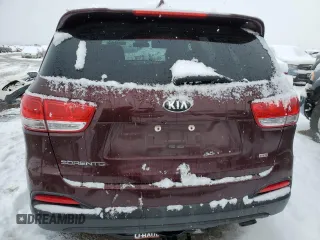 2017 Kia Sorento LX with VIN 5XYPGDA3XHG267789, listed as a Copart auction lot 41483165 with 95,091 mi miles and Salvage Title. Bid and sale history available at carsss.com. Image 6.