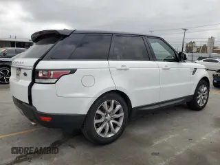 2017 Land Rover Range Rover Sport HSE z VIN SALWR2FK0HA694529, wystawiony jako Copart lot #56167675 z przebiegiem 72 775 mil mil oraz Szkoda całkowita • Salvage title. Historia ofert i sprzedaży dostępna na DreamBid. Obrazek 3.