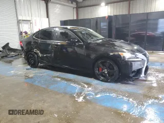 2015 Lexus IS 350 with VIN JTHBE1D23F5019809, listed as a Copart auction lot 83851034 with 109,250 mi miles and Salvage title. Bid and sale history available at DreamBid. Image 4.