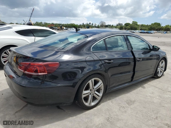 2014 Volkswagen CC R-Line with VIN WVWAN7AN5EE534548, listed as a Copart auction lot 61730364 with 104,545 mi miles and Salvage Title. Bid and sale history available at carsss.com. Image 3.