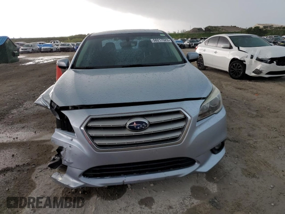 2017 Subaru Legacy Premium with VIN 4S3BNAF66H3039861, listed as a Copart auction lot 50217523 with 95,654 mi miles. Bid and sale history available at carsss.com. Image 5.