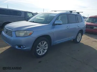 2008 Toyota Highlander Hybrid Limited with VIN JTEEW44A482004594, listed as a IAAI auction lot 41250858 with 219,815 mi miles. Bid and sale history available at carsss.com. Image 2.