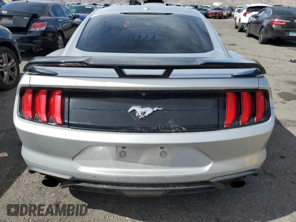 2019 Ford Mustang EcoBoost with VIN 1FA6P8TH4K5143552, listed as a Copart auction lot 50105315 with 58,648 mi miles and Salvage Title. Bid and sale history available at carsss.com. Image 6.