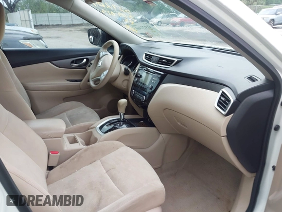 2015 Nissan Rogue S with VIN KNMAT2MT9FP527207, listed as a IAAI auction lot 41927365 with 139,876 mi miles and . Bid and sale history available at DreamBid. Image 5.