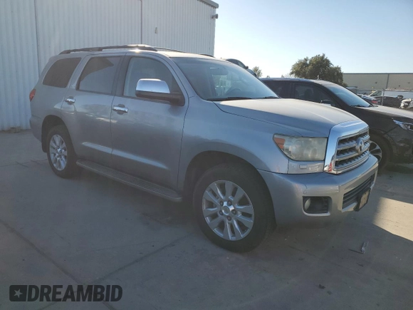 2008 Toyota Sequoia Platinum with VIN 5TDBY67AX8S013091, listed as a Copart auction lot 42600015 with 213,006 mi miles and Salvage Title. Bid and sale history available at carsss.com. Image 4.