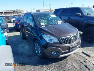 2016 Buick Encore Leather with VIN KL4CJGSB5GB533990, listed as a IAAI auction lot 41352879 with 73,299 mi miles. Bid and sale history available at carsss.com. Image 1.
