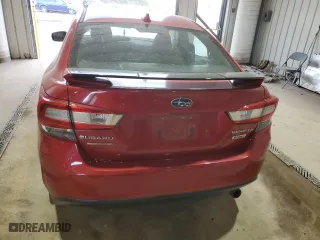 2020 Subaru Impreza Sport with VIN 4S3GKAM64L3606661, listed as a Copart auction lot 75807884 with 43,539 mi miles and Salvage Title. Bid and sale history available at carsss.com. Image 6.