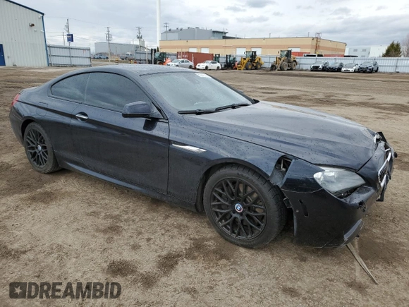 2012 BMW 6 Series 650i xDrive with VIN WBALX5C50CC894207, listed as a Copart auction lot 53240345 with 89,899 mi miles and Clean Title. Bid and sale history available at DreamBid. Image 4.