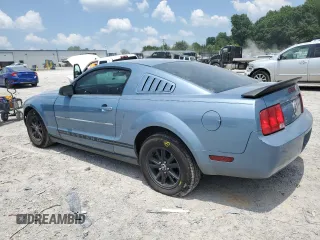 2007 Ford Mustang Deluxe with VIN 1ZVFT80N575339522, listed as a Copart auction lot 62088905 with 204,172 mi miles and Clean title. Bid and sale history available at DreamBid. Image 2.