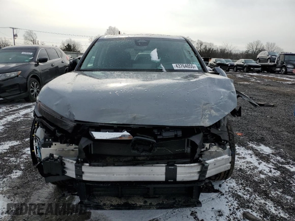 2025 Honda CR-V EX with VIN 2HKRS4H44SH441135, listed as a Copart auction lot 43764055 with 2,173 mi miles and Salvage Title. Bid and sale history available at DreamBid. Image 5.