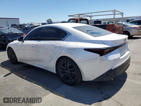 2023 Lexus IS 300 z VIN JTHCA1D26P5124099, wystawiony jako Copart lot #61334514 z przebiegiem 11 524 mil mil oraz Szkoda całkowita • Salvage title. Historia ofert i sprzedaży dostępna na DreamBid. Obrazek 2.