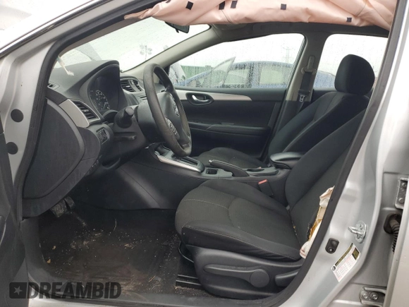 2017 Nissan Sentra S with VIN 3N1AB7AP8HY281410, listed as a Copart auction lot 47598765 with 125,075 mi miles and Salvage Title. Bid and sale history available at DreamBid. Image 7.