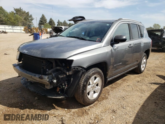 2013 Jeep Compass High Altitude with VIN 1C4NJCEA2DD258279, listed as a Copart auction lot 71251264 with 87,057 mi miles and Salvage Title. Bid and sale history available at carsss.com. Image 1.