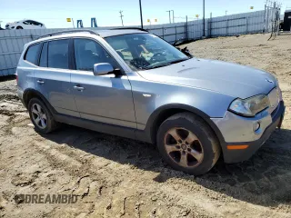 2008 BMW X3 3.0si with VIN WBXPC93498WJ07651, listed as a Copart auction lot 49175615 with 169,001 mi miles and Clean Title. Bid and sale history available at carsss.com. Image 4.