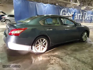 2009 Nissan Maxima 3.5 SV with VIN 1N4AA51E39C835813, listed as a Copart auction lot 88553315 with 224,104 mi miles and Clean Title. Bid and sale history available at carsss.com. Image 3.