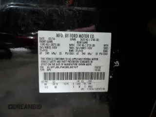 2016 Lincoln MKX Reserve with VIN 2LMTJ8LP4GBL60107, listed as a Copart auction lot 45212125 with 110,834 mi miles and Salvage Title. Bid and sale history available at DreamBid. Image 13.