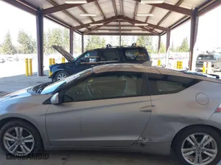 2012 Honda CR-Z EX with VIN JHMZF1D63CS004433, listed as a IAAI auction lot 41664689 with 77,517 mi miles. Bid and sale history available at carsss.com. Image 15.