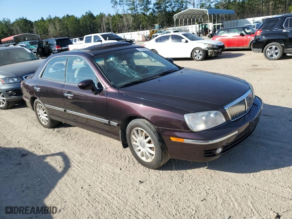 2005 Hyundai XG350 with VIN KMHFU45E95A424638, listed as a Copart auction lot 70498344 with 78,050 mi miles and Clean Title. Bid and sale history available at carsss.com. Image 4.