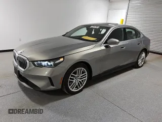 2024 BMW 5 Series 530i xDrive with VIN WBA53FJ08RCS03726, listed as a Copart auction lot 44636875 with 19,651 mi miles and Salvage Title. Bid and sale history available at carsss.com. Image 1.