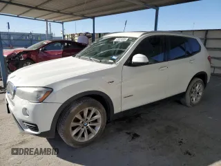 2015 BMW X3 xDrive28d with VIN 5UXWY3C50F0E96004, listed as a Copart auction lot 43024695 with 154,965 mi miles and Clean Title. Bid and sale history available at carsss.com. Image 1.