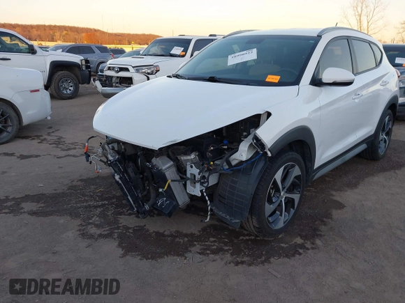 2017 Hyundai Tucson Sport with VIN KM8J3CA25HU585817, listed as a IAAI auction lot 40990922 with 70,434 mi miles and . Bid and sale history available at DreamBid. Image 6.