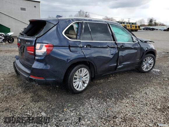 2017 BMW X5 xDrive35i with VIN 5UXKR0C38H0V83335, listed as a Copart auction lot 50345745 with 110,897 mi miles and Salvage Title. Bid and sale history available at carsss.com. Image 3.
