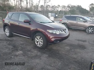 2014 Nissan Murano SV with VIN JN8AZ1MU6EW415829, listed as a IAAI auction lot 41484006 with 117,974 mi miles and . Bid and sale history available at carsss.com. Image 1.